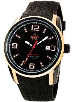 

Российские наручные мужские часы Slava C9482309-8215. Коллекция Снайпер