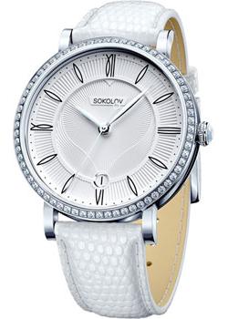 

fashion наручные женские часы Sokolov 102.30.00.001.01.02.2. Коллекция Enigma