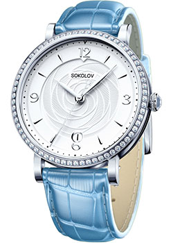 

fashion наручные женские часы Sokolov 102.30.00.001.03.05.2. Коллекция Enigma