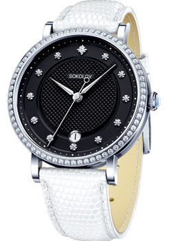 

fashion наручные женские часы Sokolov 102.30.00.001.05.02.2. Коллекция Enigma