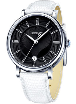 

fashion наручные женские часы Sokolov 103.30.00.000.02.02.2. Коллекция Enigma