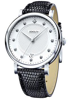 

fashion наручные женские часы Sokolov 103.30.00.000.04.01.2. Коллекция Enigma
