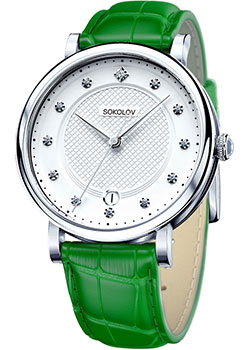 

fashion наручные женские часы Sokolov 103.30.00.000.04.06.2. Коллекция Enigma