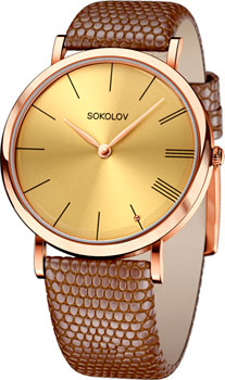 

fashion наручные женские часы Sokolov 104.01.00.000.03.03.2. Коллекция Harmony