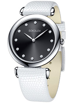 

fashion наручные женские часы Sokolov 105.30.00.000.07.02.2. Коллекция Perfection