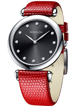 

fashion наручные женские часы Sokolov 105.30.00.000.07.03.2. Коллекция Perfection