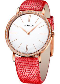 

fashion наручные женские часы Sokolov 110.01.00.001.05.04.2. Коллекция Harmony