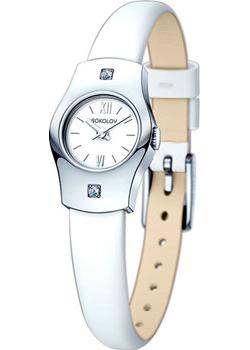

fashion наручные женские часы Sokolov 123.30.00.001.01.02.2. Коллекция Why Not