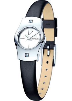 

fashion наручные женские часы Sokolov 123.30.00.001.04.01.2. Коллекция Why Not