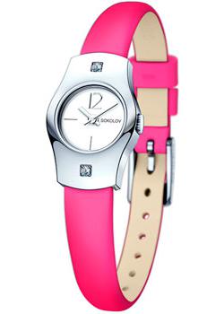 

fashion наручные женские часы Sokolov 123.30.00.001.04.05.2. Коллекция Why Not