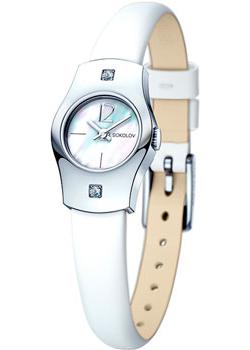 

fashion наручные женские часы Sokolov 123.30.00.001.05.02.2. Коллекция Why Not