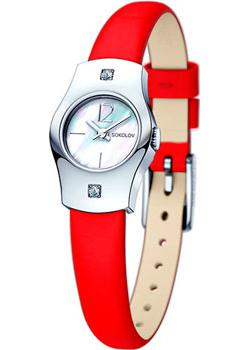 

fashion наручные женские часы Sokolov 123.30.00.001.05.03.2. Коллекция Why Not