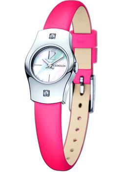 

fashion наручные женские часы Sokolov 123.30.00.001.05.05.2. Коллекция Why Not