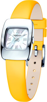 

fashion наручные женские часы Sokolov 124.30.00.000.02.04.2. Коллекция Why Not