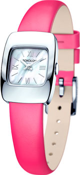 

fashion наручные женские часы Sokolov 124.30.00.000.02.05.2. Коллекция Why Not