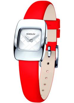 

fashion наручные женские часы Sokolov 124.30.00.000.04.03.2. Коллекция Why Not