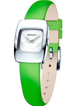 

fashion наручные женские часы Sokolov 124.30.00.000.04.08.2. Коллекция Why Not