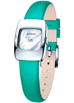 

fashion наручные женские часы Sokolov 124.30.00.000.05.07.2. Коллекция Why Not