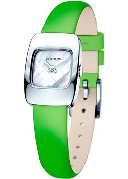 

fashion наручные женские часы Sokolov 124.30.00.000.05.08.2. Коллекция Why Not