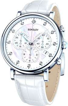 fashion наручные  женские часы Sokolov 126.30.00.000.03.02.2. Коллекция Feel Free - фото 1