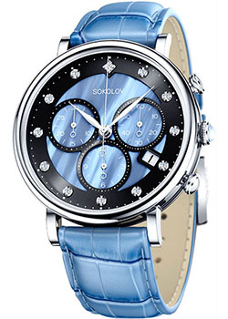 fashion наручные  женские часы Sokolov 126.30.00.000.04.05.2. Коллекция Feel Free - фото 1