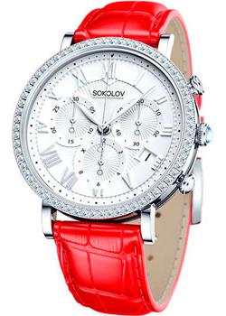 

fashion наручные женские часы Sokolov 127.30.00.001.01.03.2. Коллекция Feel Free