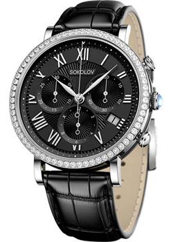 

fashion наручные женские часы Sokolov 127.30.00.001.02.01.2. Коллекция Feel Free