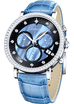 

fashion наручные женские часы Sokolov 127.30.00.001.04.05.2. Коллекция Feel Free