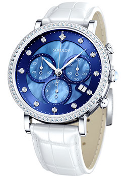 

fashion наручные женские часы Sokolov 127.30.00.001.05.02.2. Коллекция Feel Free