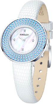 

fashion наручные женские часы Sokolov 128.30.00.003.01.01.2. Коллекция Imagine