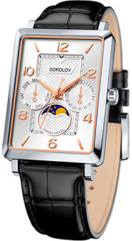 

fashion наручные мужские часы Sokolov 133.30.00.000.05.01.3. Коллекция Credo