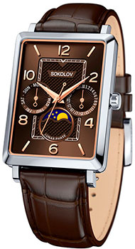 

fashion наручные мужские часы Sokolov 133.30.00.000.07.02.3. Коллекция Credo