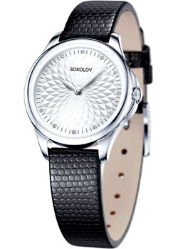 

fashion наручные женские часы Sokolov 136.30.00.000.03.01.2. Коллекция Flirt