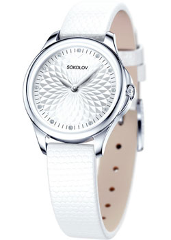 

fashion наручные женские часы Sokolov 136.30.00.000.03.02.2. Коллекция Flirt