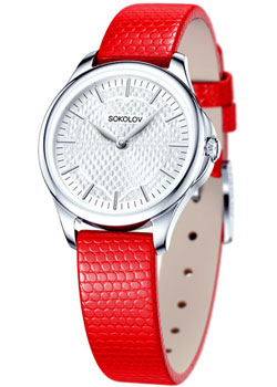 

fashion наручные женские часы Sokolov 136.30.00.000.05.03.2. Коллекция Flirt