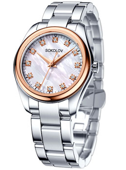 fashion наручные  женские часы Sokolov 140.01.71.000.02.01.2. Коллекция Unity - фото 1
