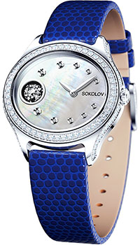 

fashion наручные женские часы Sokolov 145.30.00.001.01.02.2. Коллекция Shine