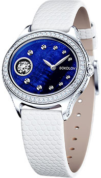 

fashion наручные женские часы Sokolov 145.30.00.001.02.01.2. Коллекция Shine