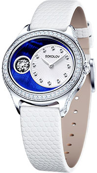

fashion наручные женские часы Sokolov 145.30.00.001.03.01.2. Коллекция Shine