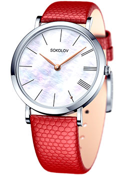 

fashion наручные женские часы Sokolov 152.30.00.000.02.04.2. Коллекция Harmony