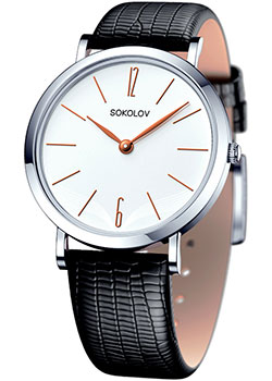 

fashion наручные женские часы Sokolov 152.30.00.000.05.01.2. Коллекция Harmony