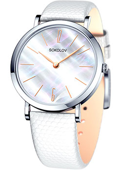 

fashion наручные женские часы Sokolov 152.30.00.000.06.02.2. Коллекция Harmony
