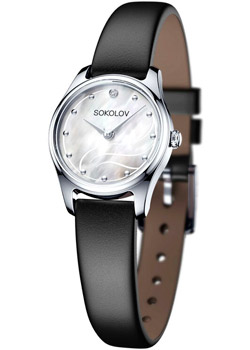 

fashion наручные женские часы Sokolov 155.30.00.000.03.01.2. Коллекция Flirt