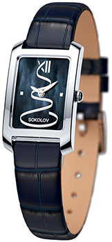 

fashion наручные женские часы Sokolov 156.30.00.000.06.04.2. Коллекция Flirt