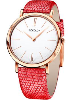 

fashion наручные женские часы Sokolov 204.01.00.000.05.04.2. Коллекция Harmony