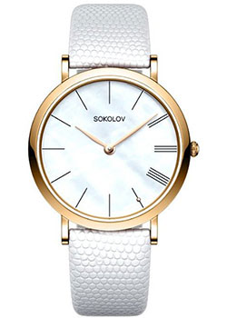 

fashion наручные женские часы Sokolov 204.02.00.000.02.02.2. Коллекция Harmony