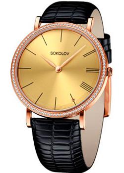 

fashion наручные женские часы Sokolov 210.01.00.001.03.01.2. Коллекция Harmony