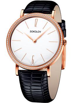

fashion наручные женские часы Sokolov 210.01.00.001.05.01.2. Коллекция Harmony