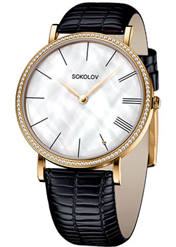 

fashion наручные женские часы Sokolov 210.02.00.001.02.01.2. Коллекция Harmony