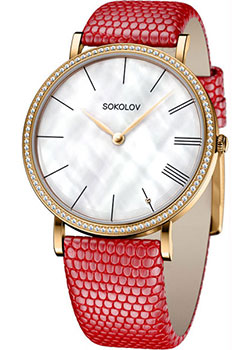

fashion наручные женские часы Sokolov 210.02.00.001.02.04.2. Коллекция Harmony
